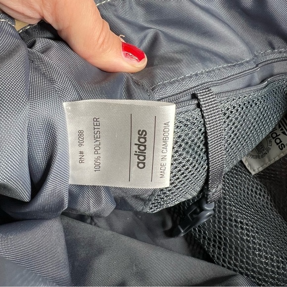 Adidas Puffer Shopper Tote in Beige and Tan - Picture 10 of 11